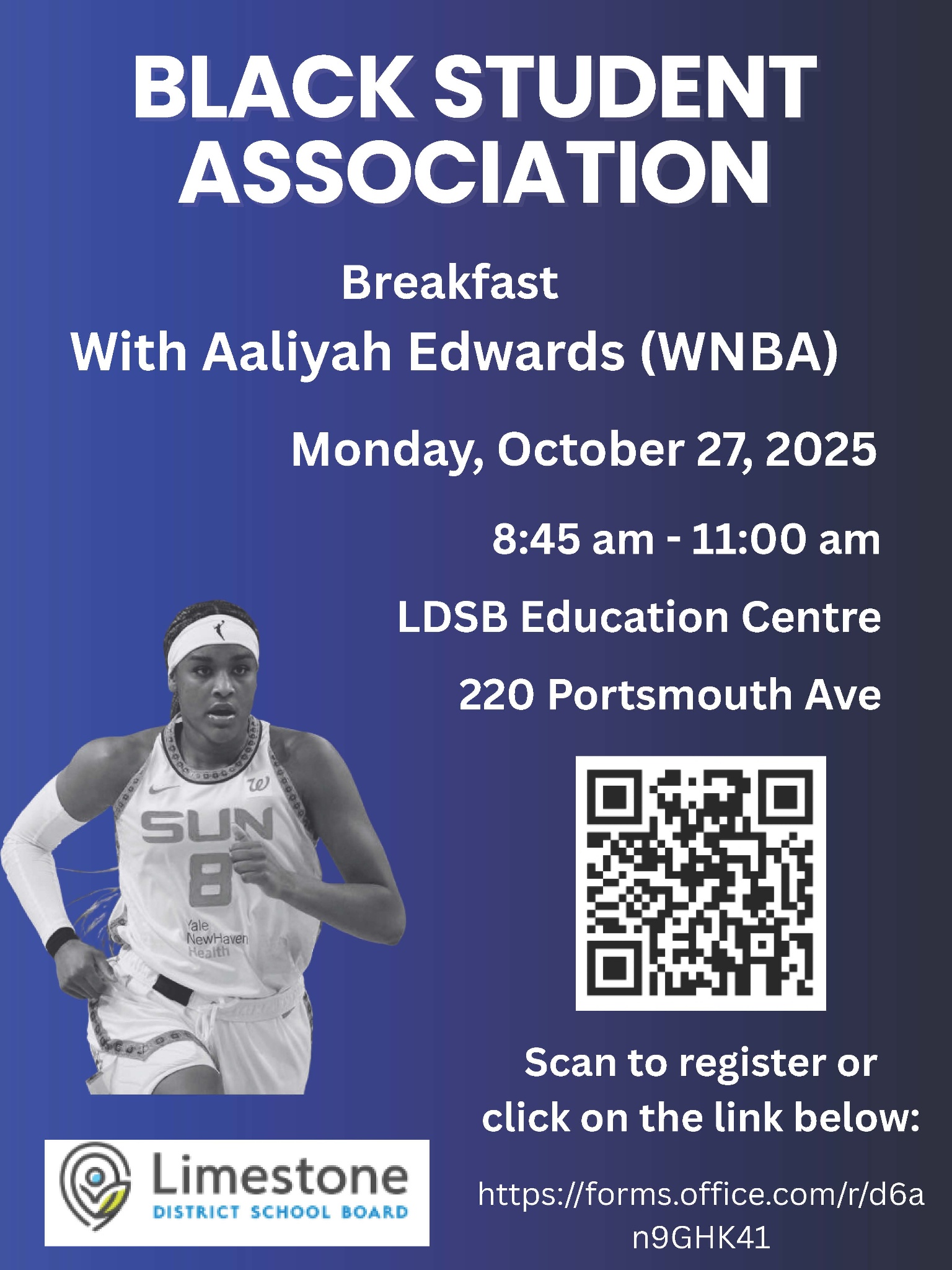 October 27 LDSB Black Student Association