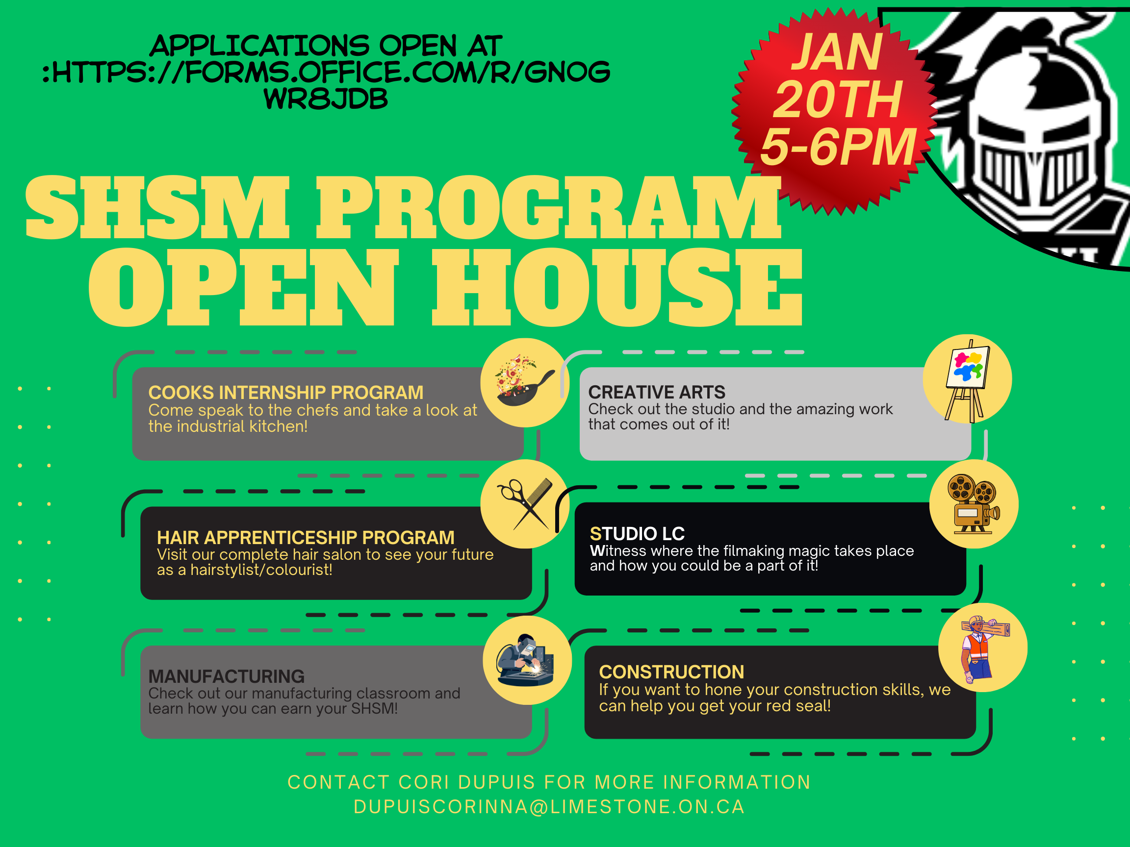 shsm open house poster (1)